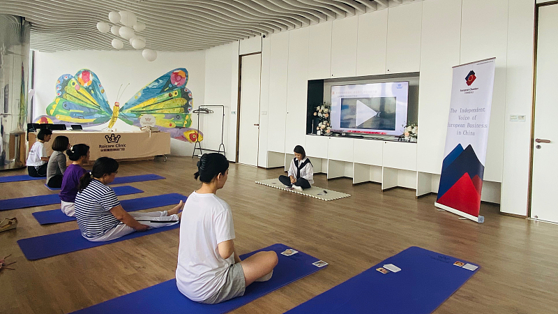 European Chamber Yoga & Meditation Themed Activity Achieved Success